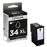 Tusz Oryginalny Lexmark 34 XL (18C0034E) (Czarny)