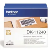 Etykiety Oryginalne Brother DK-11240 (DK-11240) (Biały) (600 szt., 102 mm, 51 mm) do Brother QL-1100c