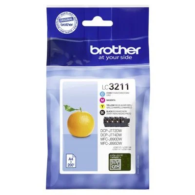 Tusz Oryginalny Brother LC-3211CMYK (LC-3211VAL)