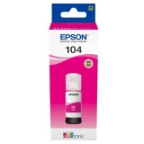 Tusz Oryginalny Epson 104 (C13T00P340) (Purpurowy) do Epson EcoTank ET-2720