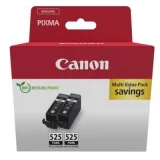 Tusze Oryginalne Canon PGI-525 BK (4529B017) (Czarne) (dwupak) do Canon Pixma MG5150