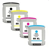 Tusze Zamienniki 88 XL CMYK (DT-AH-88/K) (komplet) do HP OfficeJet Pro L7680