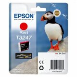 Tusz Oryginalny Epson T3247 (C13T32474010) (Czerwony)